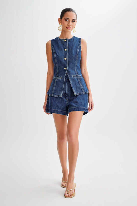 EVELYN DENIM SHORTS