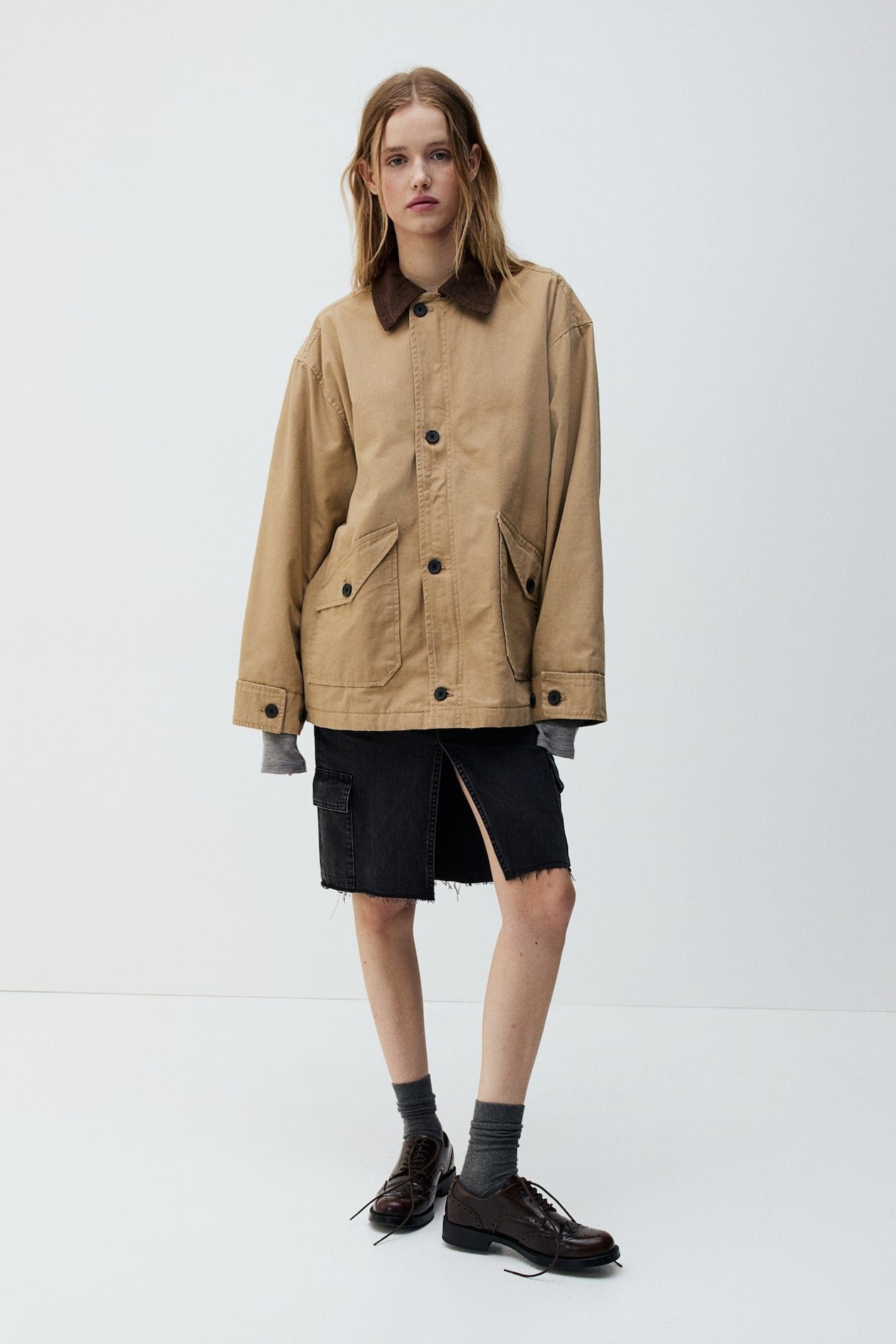 Harper Oversized Barn Jacket