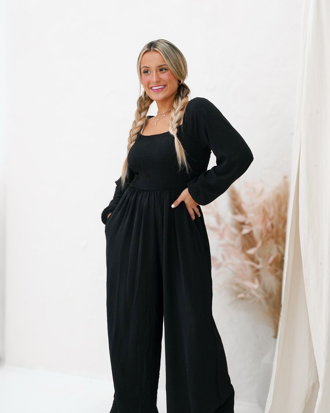 Dominika Wide Leg Jumpsuit