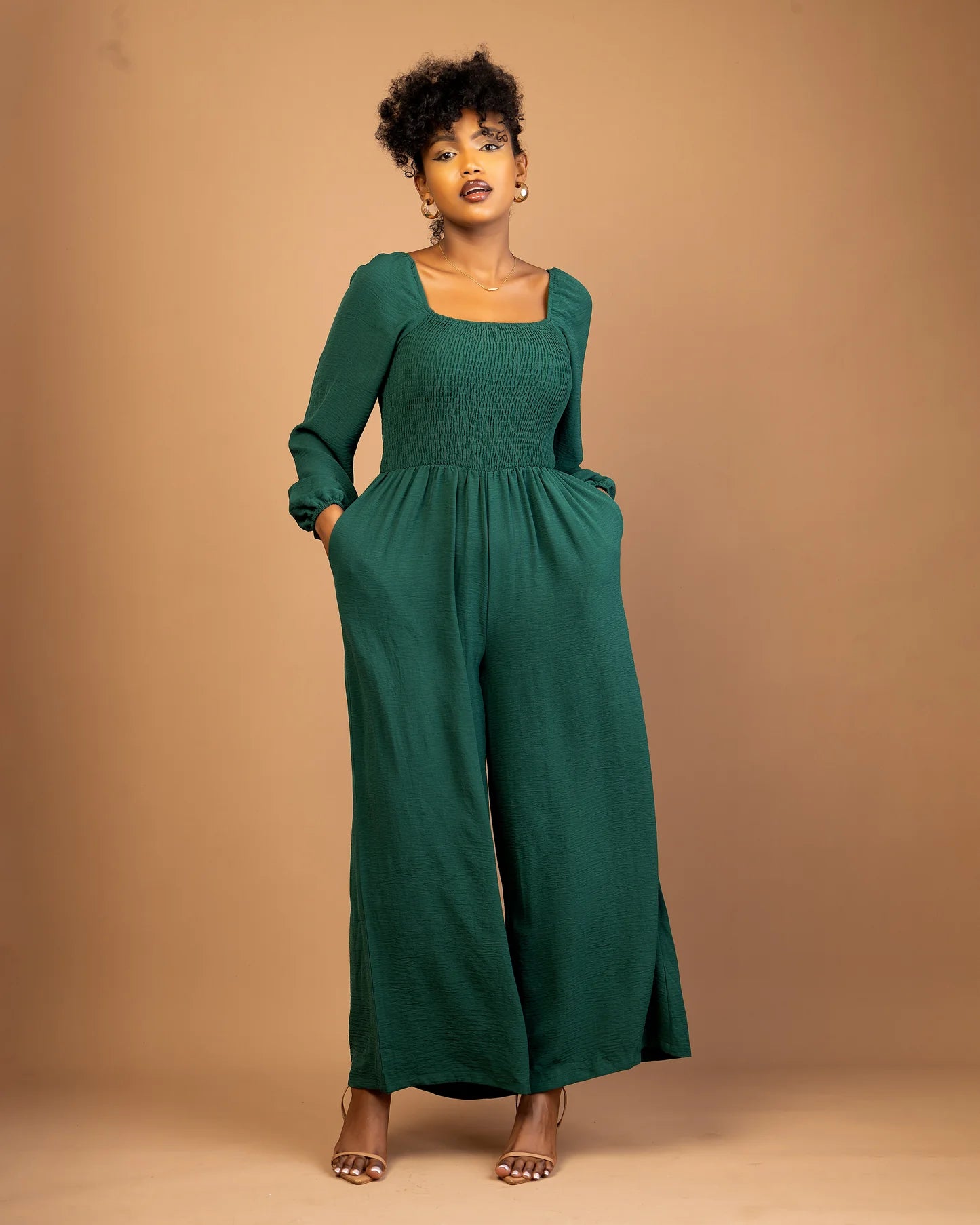 Dominika Wide Leg Jumpsuit