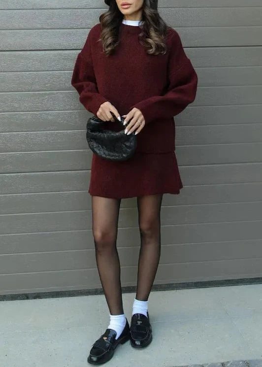 Aspen Knitwear Sweater (+ Free Skirt)