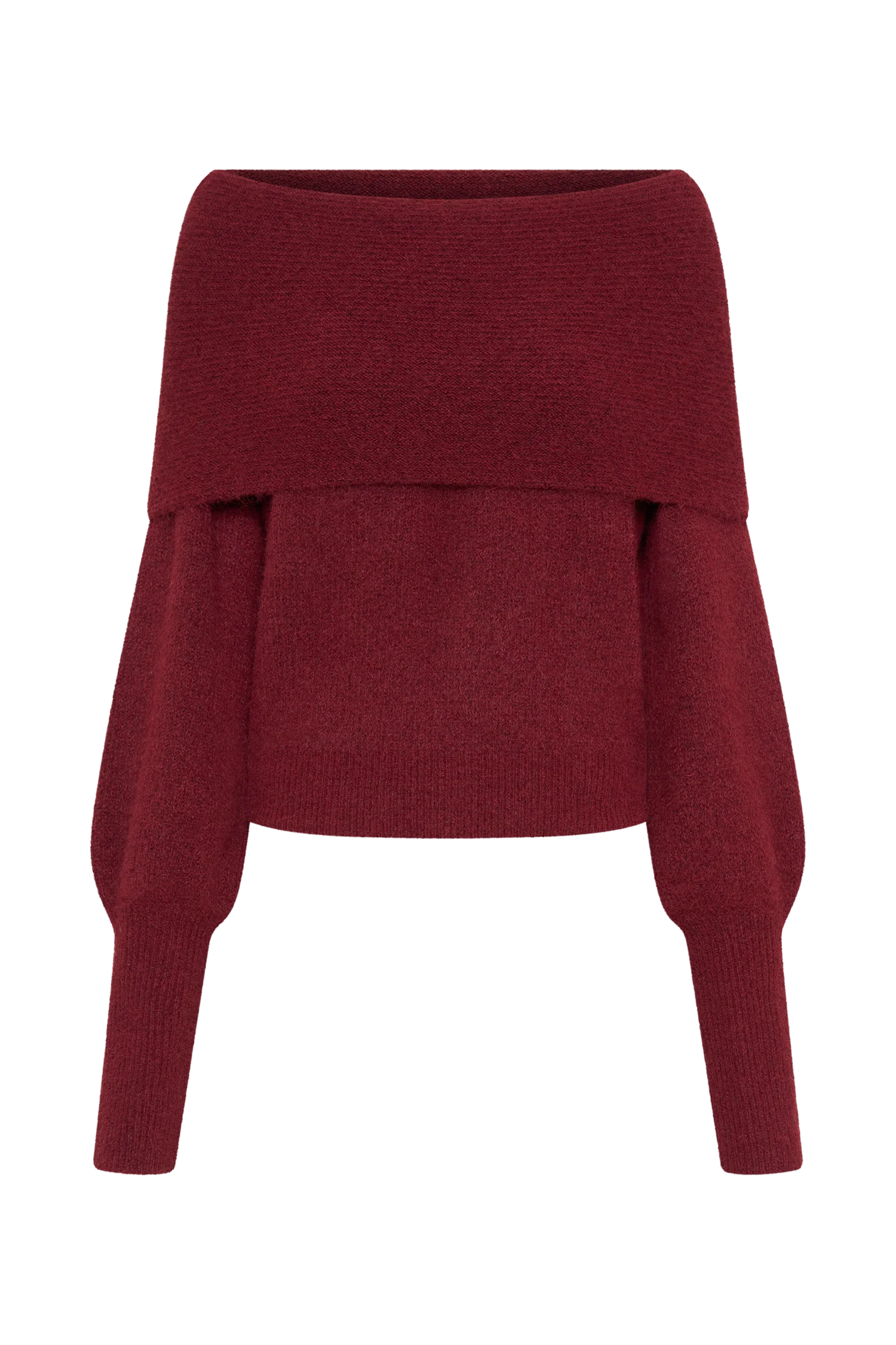 Aria Off Shoulder Knit Long Sleeve Top