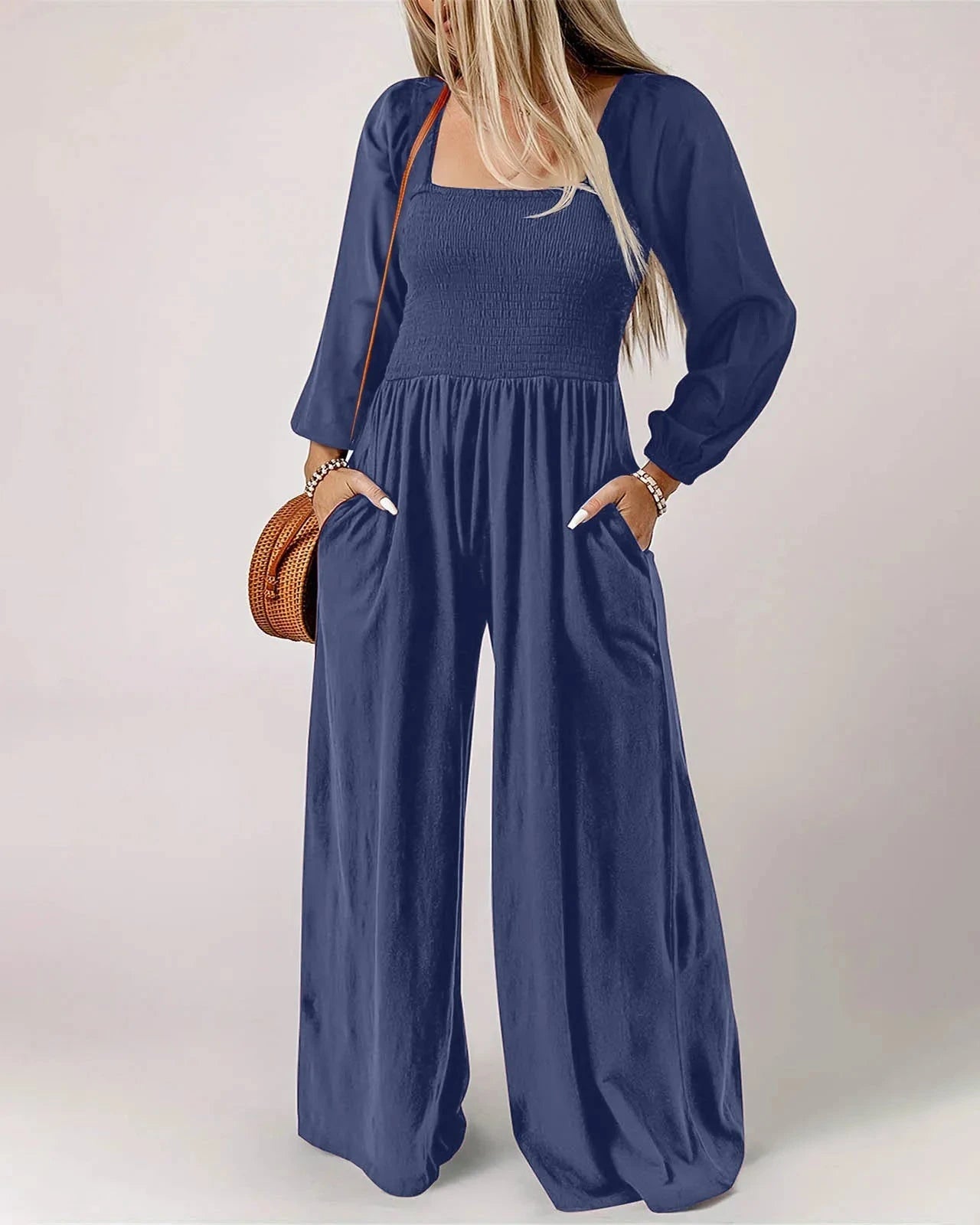 Dominika Wide Leg Jumpsuit