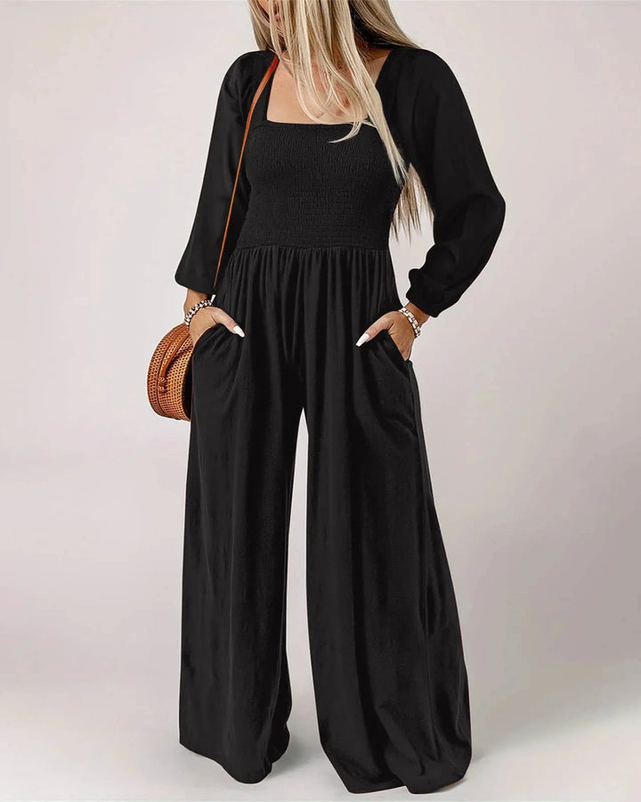 Dominika Wide Leg Jumpsuit