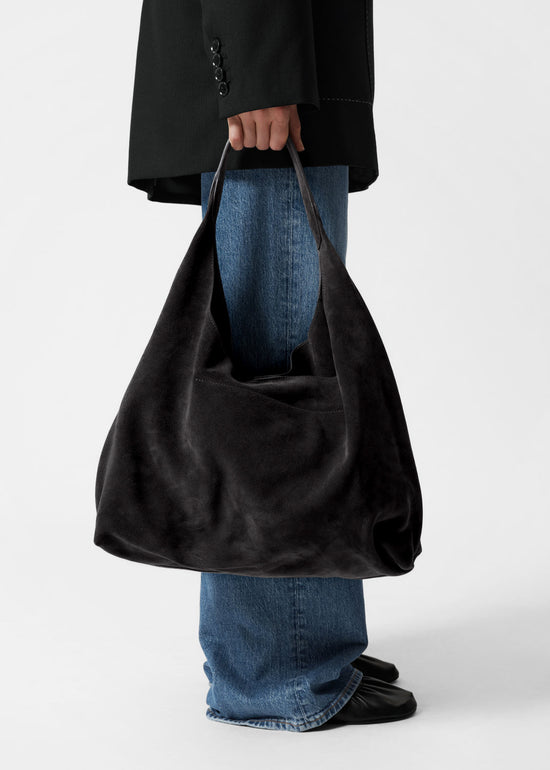 Signature Suede Tote Bag